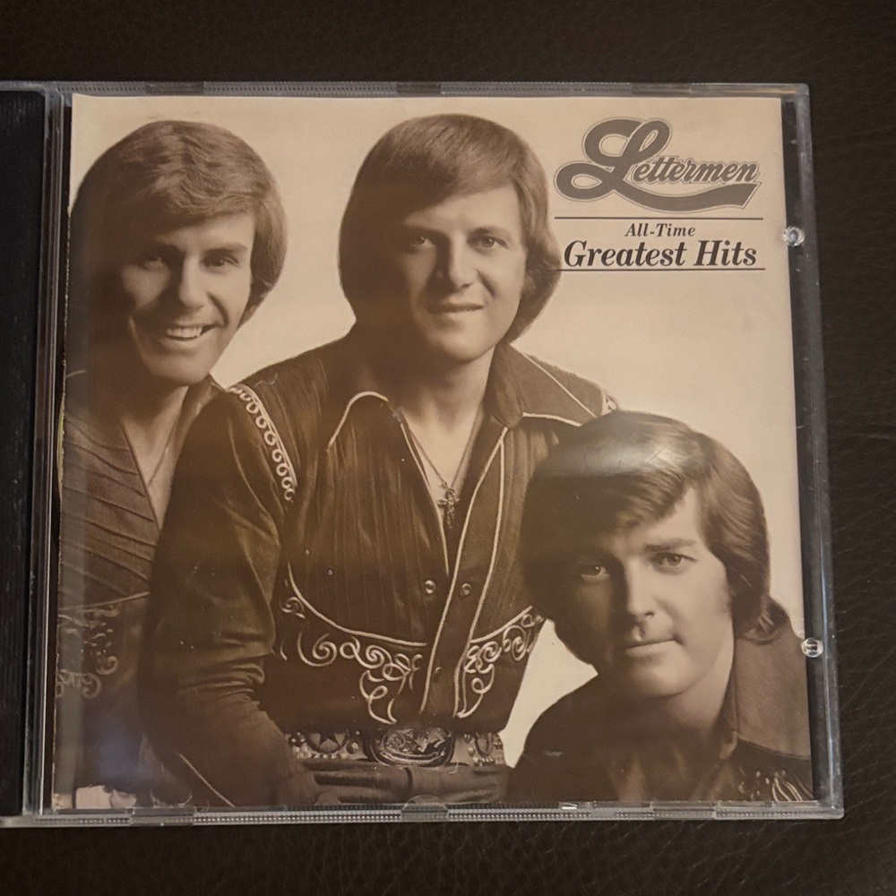 Lettermen All-Time Greatest Hits CD - Black Case